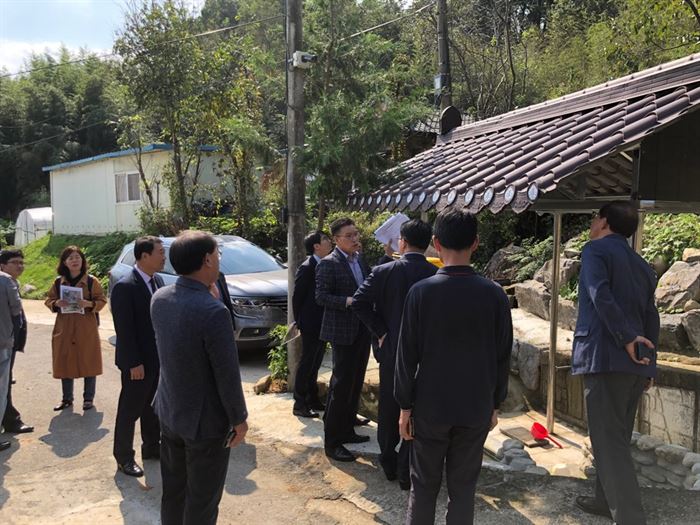 순창군, 국가균형발전위원회 “두지지구 새뜰마을사업”현장 방문